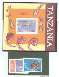 Tanzania #364-368 Mint (NH) Single (Complete Set)