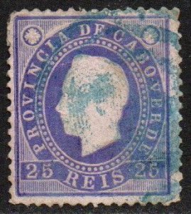 Cape Verde Sc #18 Used