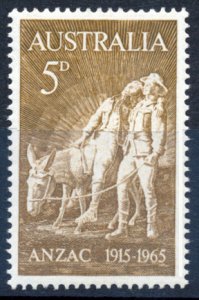 AUSTRALIA SG#373 ANZAC 50th Anniversary Gallipoli (1965) MNH