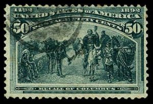 U.S. COLUMBIAN ISSUE 240  Used (ID # 63898)