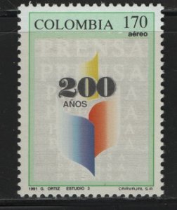 COLOMBIA  C837   MNH