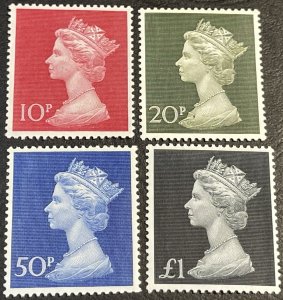 GREAT BRITAIN # MH165-MH168-MINT/NEVER HINGED---SINGLES---1970-95