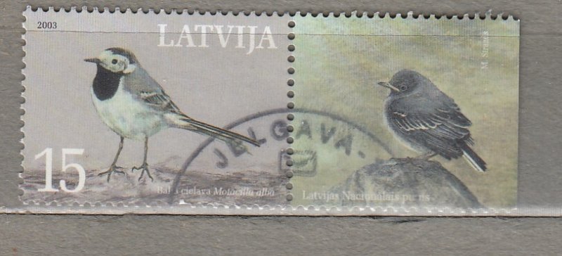 LATVIA 2003 Fauna Birds Used (o) #HS731