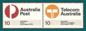 Australia 1975 Telecom, MNH  #617c,SG600ba