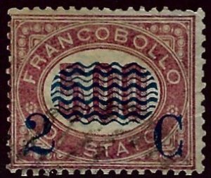 Italy SC#43 Used F-VF SCV$16.00...Worth a close look!