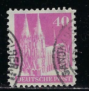 Germany AM Post Scott # 651, used