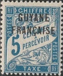 French Guiana , #J1 Unused , From 1925-27