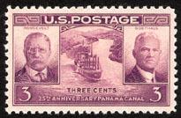 1939 3c Panama Canal Commemorative Scott 856 Mint F/VF NH