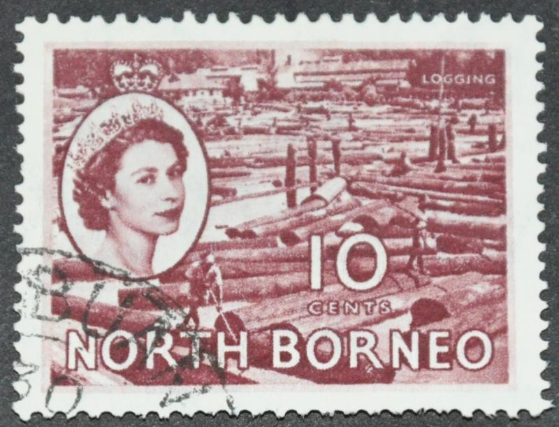 DYNAMITE Stamps: North Borneo Scott #267 - USED