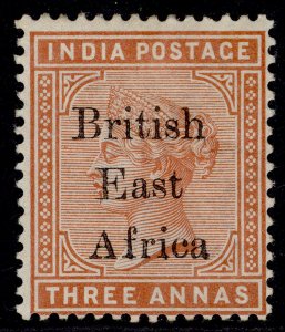 BRITISH EAST AFRICA QV SG54, 3a brown-orange, M MINT. Cat £27.