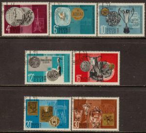 Russia   #3534-40  used  (1968)  c.v. $1.50