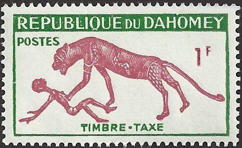 DAHOMEY - J29 - Unused - SCV-0.25