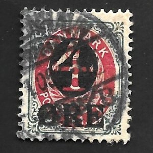 Denmark 1904 - U - Scott #55