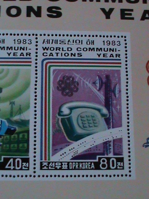 ​KOREA-1983-SC#2332--WORLD COMMUNICATION YEAR--MNH S/S VF WE SHIP TO WORLDWIDE