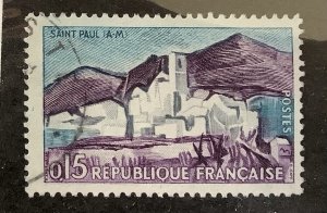 France 1961 Scott 1007 used - 0.15fr,  Saint Paul (A.M.)