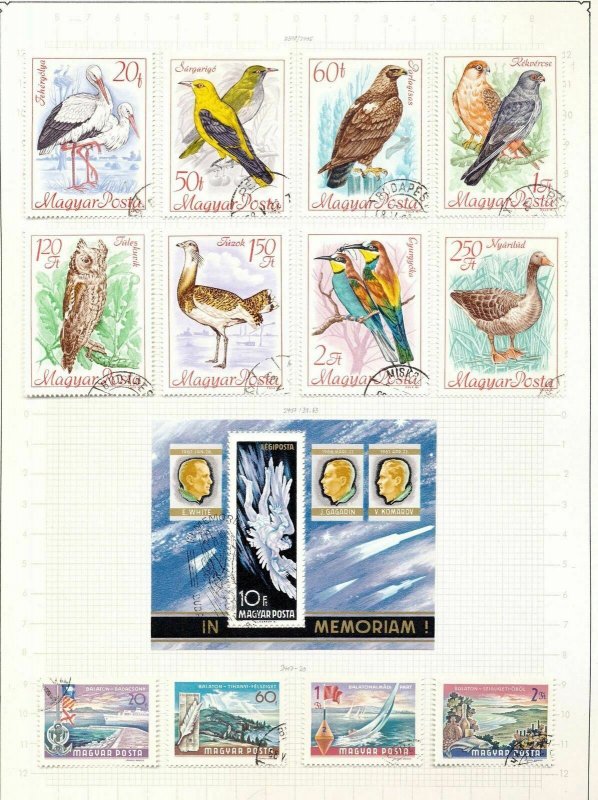 HUNGARY 1967/68 Wildlife Art Sport M&U +Sheets Collection (Apprx 80 Items(ELF743