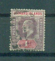 Leeward Islands sc# 21 (2) used cat value $.25