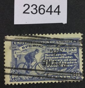 US STAMPS #E11 USED LOT #23644