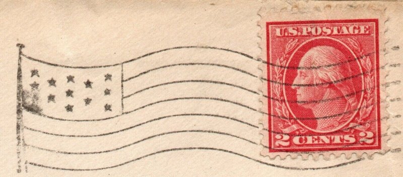 U.S. #500 VF on Cover Genuine Sound Used with APS COA