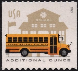 NEW ISSUE (Additional Ounce) School Bus Coil Single (2023) SA