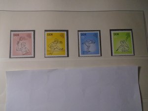 Germany  DDR   #  1665-68  MNH