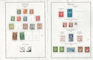New Zealand Stamp Collection on 26 Steiner Pages, 1953-1979, JFZ
