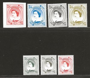 GIBRALTAR SC# 787-93   FVF/MNH