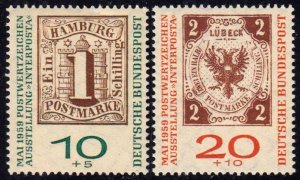 Germany Scott B366-B367 Mint never hinged.