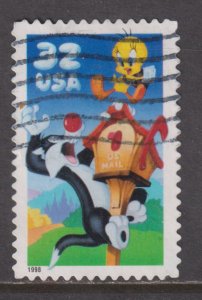 United States 3204a Sylvester & Tweety Bird 1998