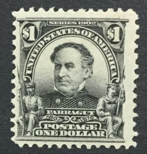 MOMEN: US #311 MINT OG H #29234