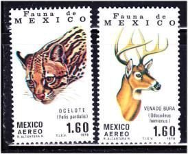 Mexico, Protected animals (SC# C581-C582) MNH SET