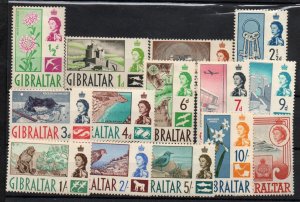 Gibraltar 147-159 Set Mint hinged