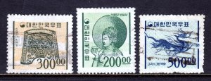 Korea - Scott #373, 374, 374A - Used - Faults #374A - SCV $11