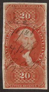 United States Revenue Stamp R98a