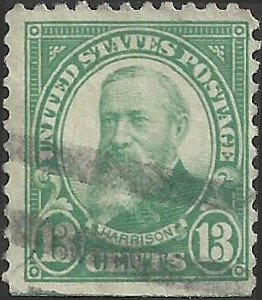 # 622 Used Green Benjamin Harrison
