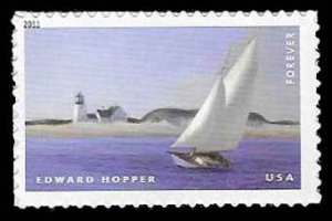 PCBstamps   US #4558 (44c)Edward Hopper, MNH, (22)