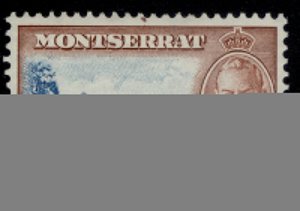 MONTSERRAT GVI SG130, 12c blue & chocolate, M MINT.