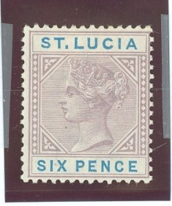 St. Lucia #32a  Single