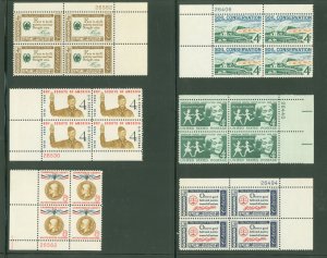 United States #1133/1148 Mint (NH) Plate Block