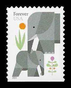 PCBstamps  US #5714 Bk Sgl {60c}Elephants, MNH, (13)