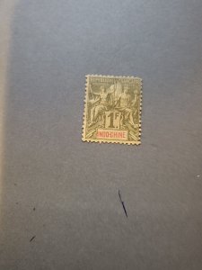 Stamps Indochina Scott #20 h