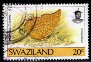 Swaziland - #508 Butterflies - Used