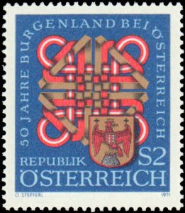 Austria #905, Complete Set, 1971, Never Hinged