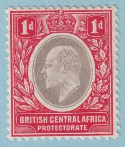 BRITISH CENTRAL AFRICA 70  MINT HINGED OG * NO FAULTS VERY FINE! - REI