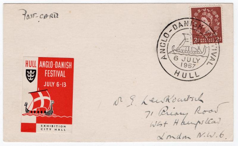 (I.B) Cinderella Collection : Hull Anglo-Danish Festival (1957)