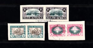 SOUTH AFRICA SC# B9-B11 PAIR USED - SALE TO A USA ADDRESS ONLY