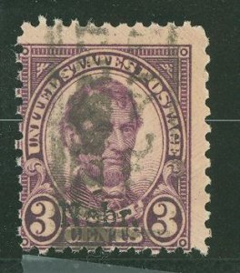 United States #672 Used Single