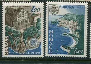 Monaco #1113-4 MNH