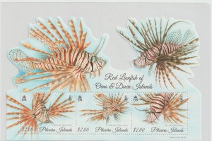 Pitcairn Islands #791 VF MNH QEII Lion Fish SS