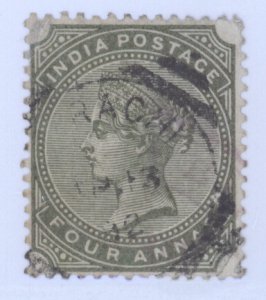 India, Scott #42, Used